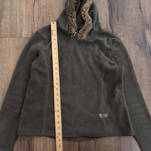 VTG Cold As Ice Women's Medium Sweater Fleece Snowboard Ski Warm Hike Y2K - Picture 6 of 9